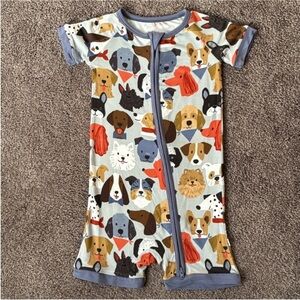 NWOT 🐾 Little Sleepies Puppy Parade Shorty 2T